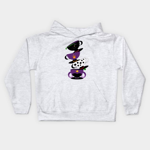 Villains Brew Kids Hoodie by TeawithAlice